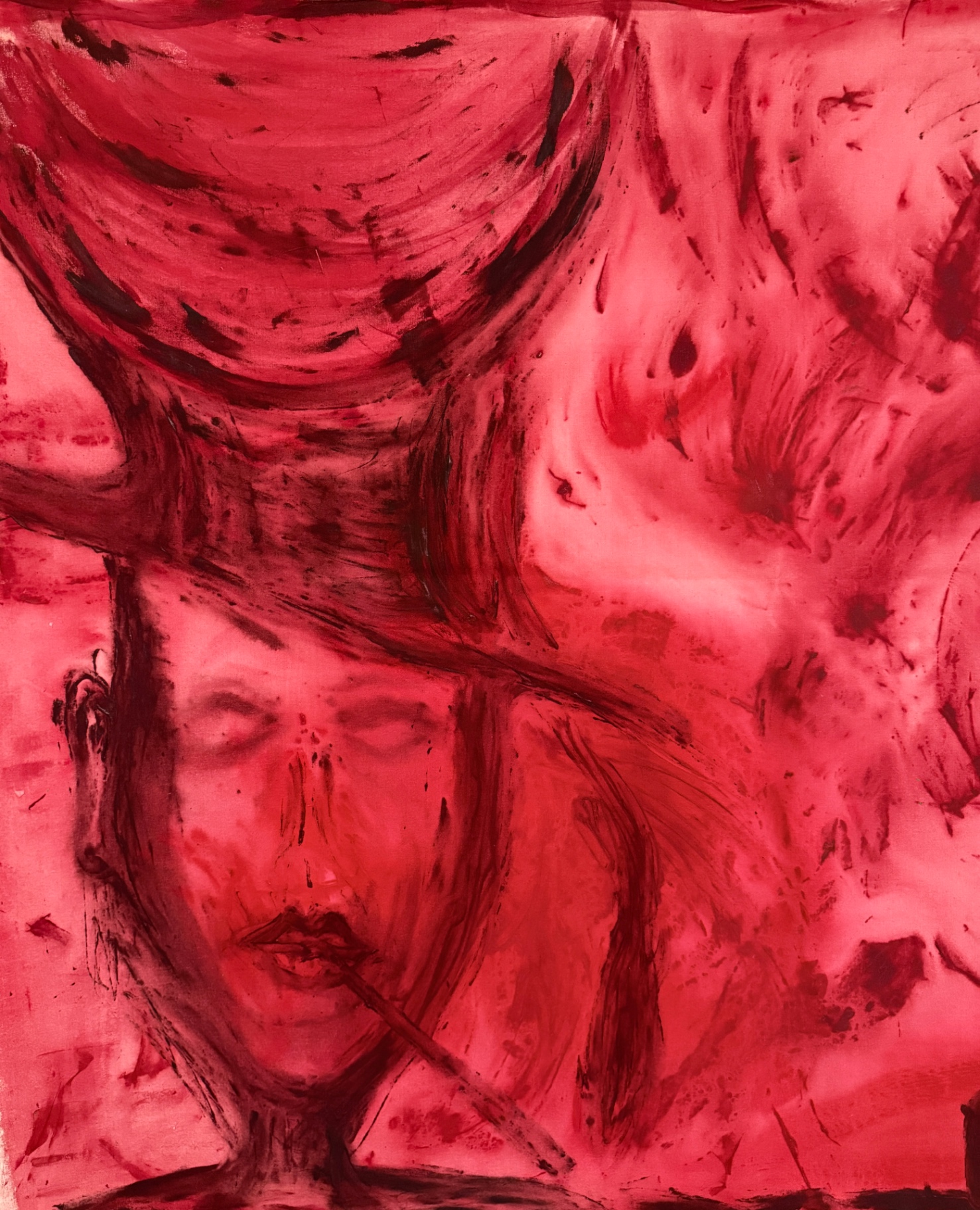 A Magician Carries Blood Moon Above His Head — detail 7