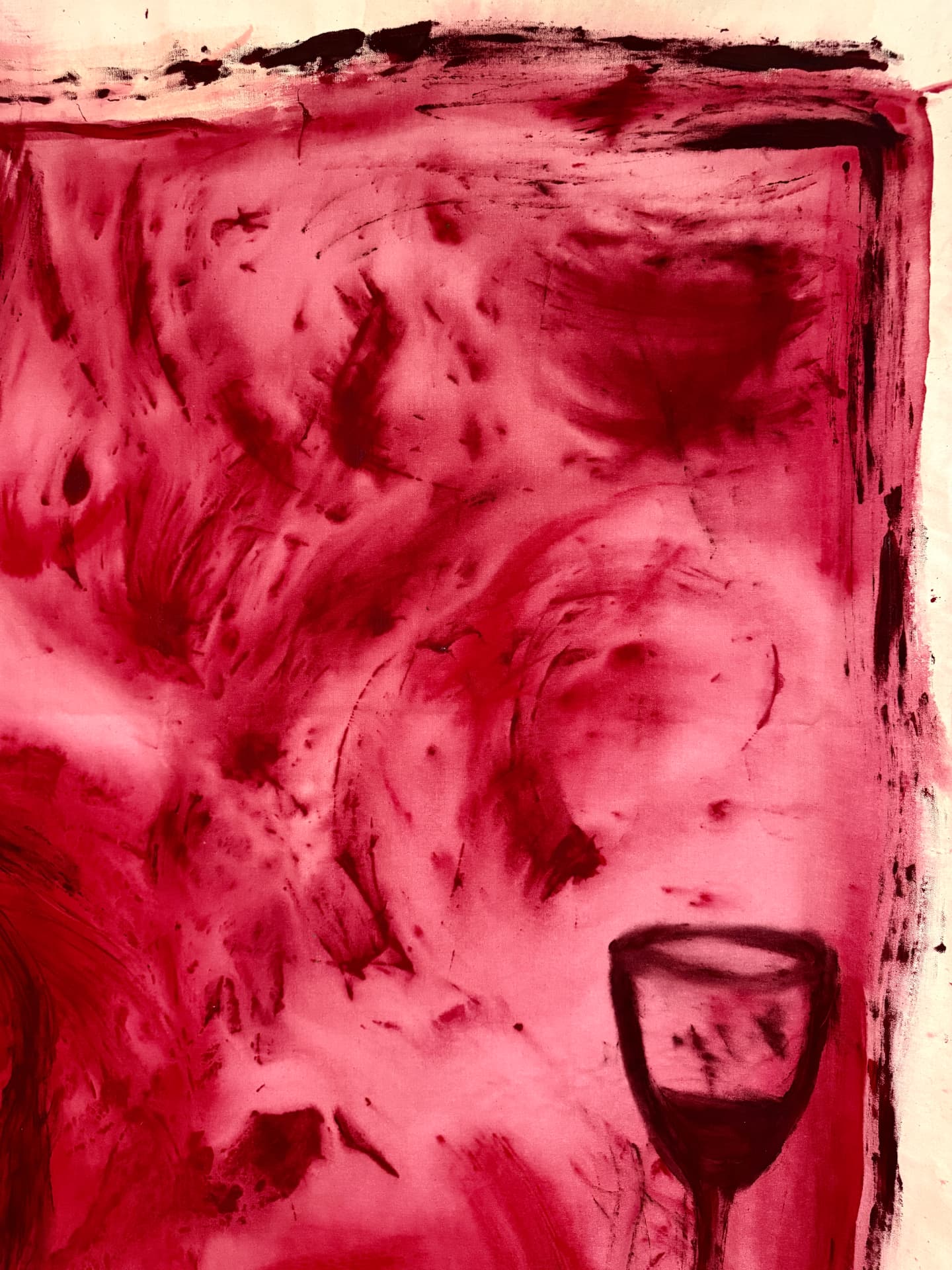 A Magician Carries Blood Moon Above His Head — detail 5