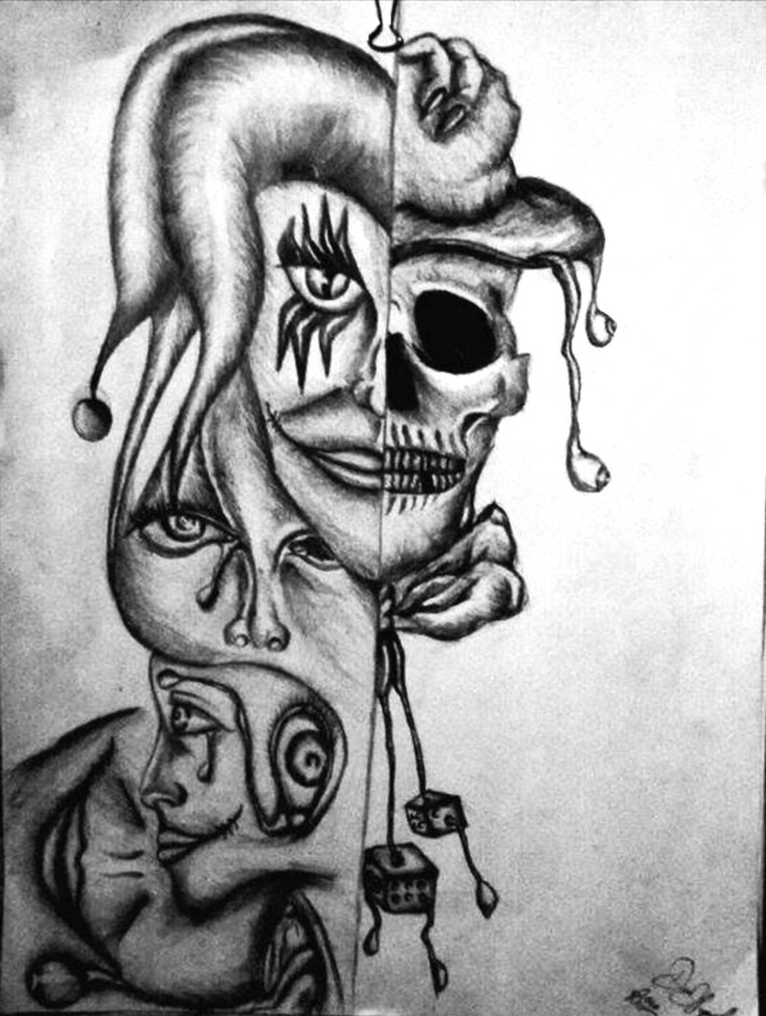 Jester and Skull